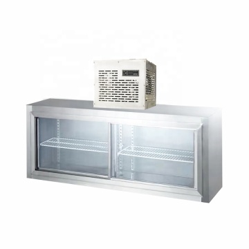 Stainless Steel Wall Hanging 2 Door Refrigerator