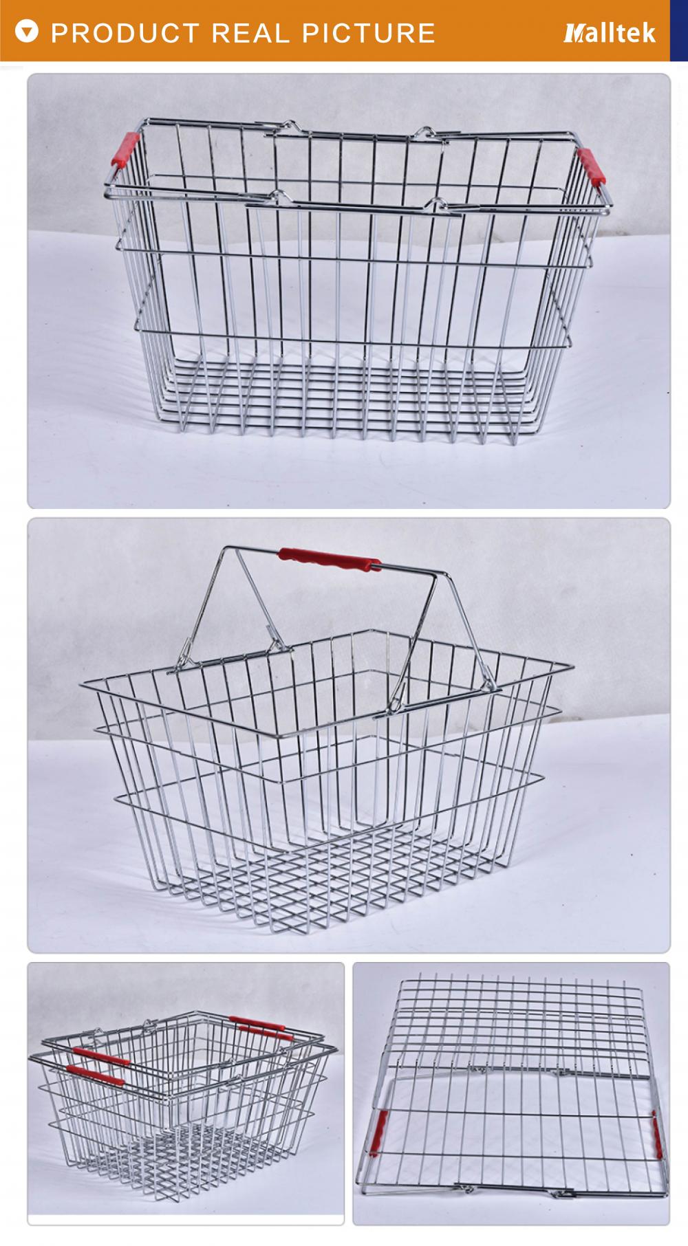 Convenience store wire shopping basket