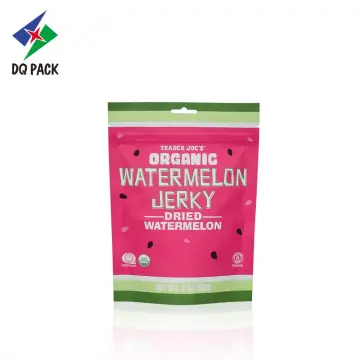 Watermelon Chips doypack with zipper and Europe hole