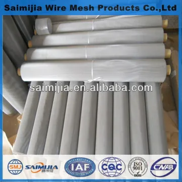 Galvanized square wire mesh, bright surface