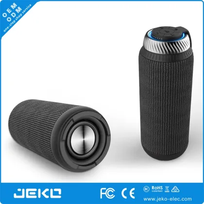 Super bass bluetooth speaker barrel shape speaker