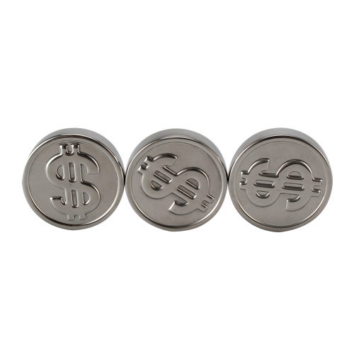 Icy Dollar Coin Stainless Steel Wine Chillers