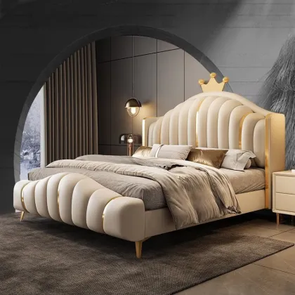 Mellow Classic Solid Wood Platform Bed