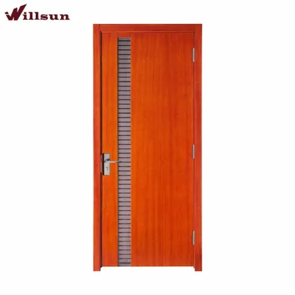 Soundproof Kitchen Design Interior Wood Door Sidelights