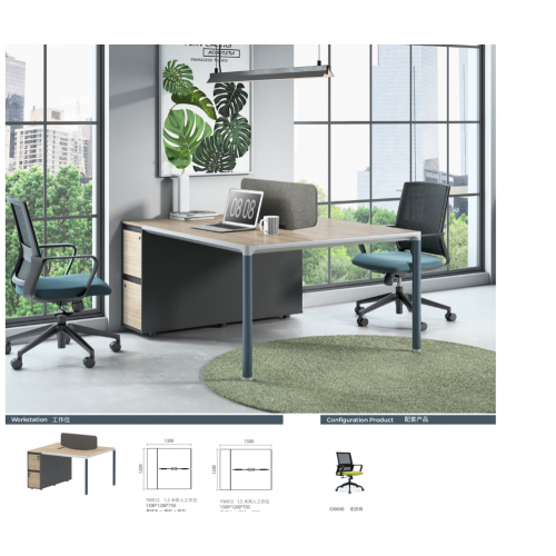 High quality office furniture 4 person workstation