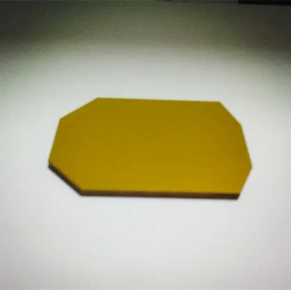 Monocrystalline silicon scanning mirror, CO2 laser coated galvo scanning mirror , laser galvo silicon scanning mirror