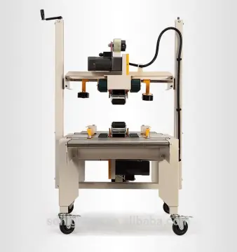 adhesive tape carton sealer semi automatic box sealing machine
