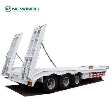 3-4 Axle Container Trailers, Flat Bed Trailers, and Semi Trailers for Container Transportation