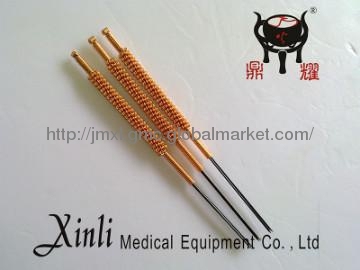 fire acupuncture needle three points sharp-headed
