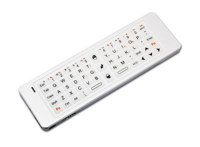 Rii Mini K13 Gyro Keyboard with Fly Mouse/IR Home Appliance Remote Control /Microphone for Skype Use