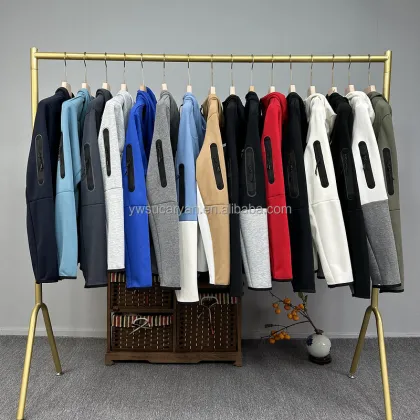 2024 Custom Fashion Logo Tech Fleece Track Suit for Men