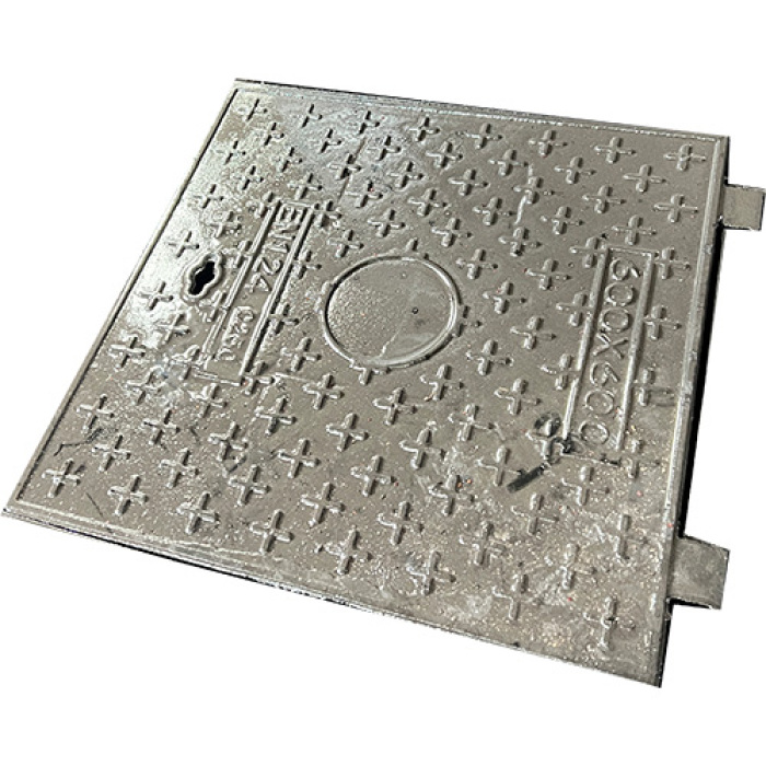 600X600 ductile iron square manhole cover