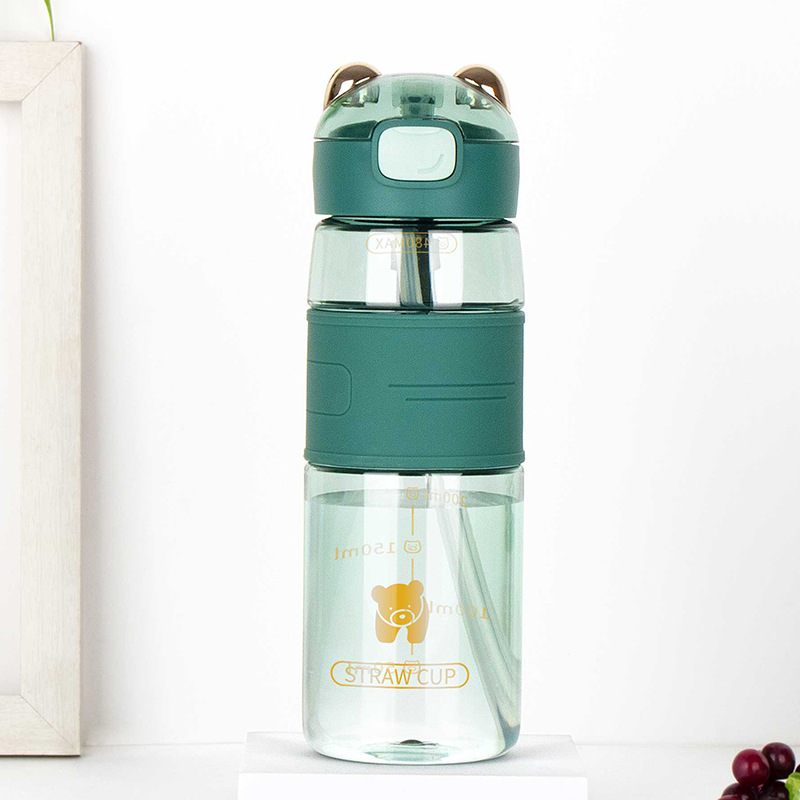 680ml children water bottle BK-PL12 green 680ml children water bottle BK-PL12 green