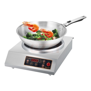220V Chinese Wok Induction Cooktop 3500W