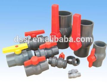 Cheap Plastic UPVC ball Valves (ASTM BS DIN Standard)