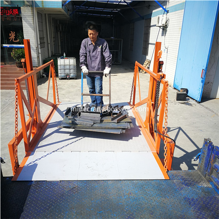 Mobile Dock lift platform Mobile Dock lift platform