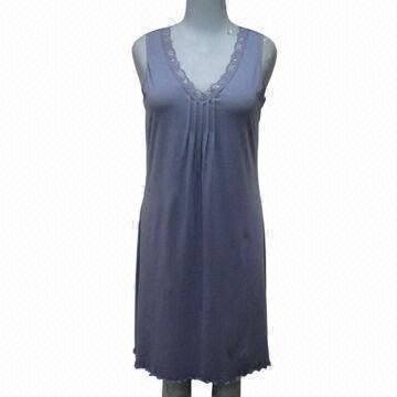Women's Sleepwear, Made of 47.5% Modal, 47.5% Cotton and 5% Elastane