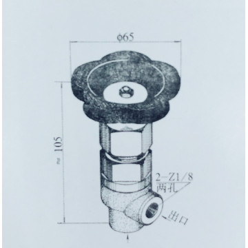 QSF-6A koelluchtschakelklep