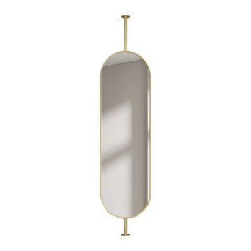 Ceiling Boom Light with Up and Down Elliptical Mirror