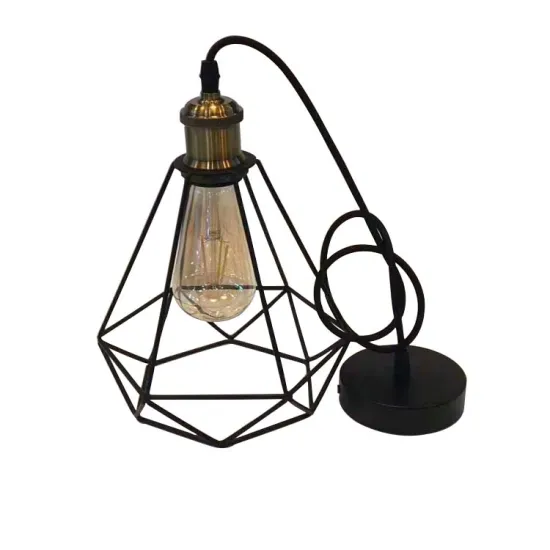 Vintage Metal Pendant Chandelier and Wall Lamp Decor for Hotels, Restaurants, and Fashionable Interior Designs