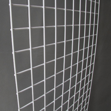 Custom Metal Display Rack and Metal Wire Gridwall Panels Assembly