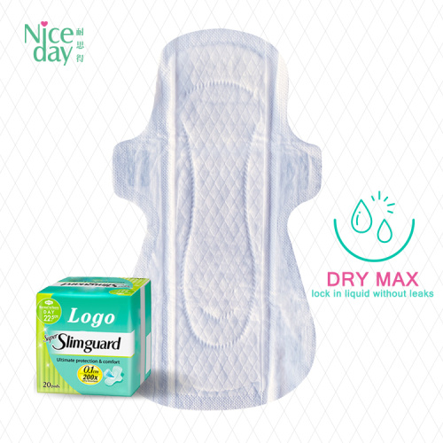 Super ultra slim dry night sanitary pad