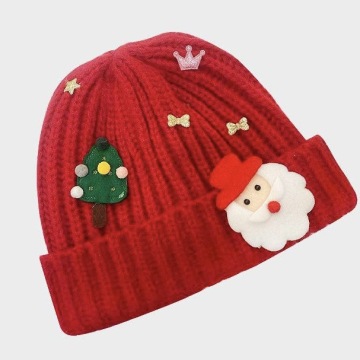 Wholesale Santa Claus Hat - HT-2690 Autumn/Winter Knitted Beanie for Men and Women