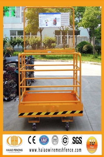 Made in China forklift work platform,forklift safety cage,man cage