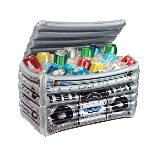 Inflatable Boom Box Drink Beverage Cooler floating cooler