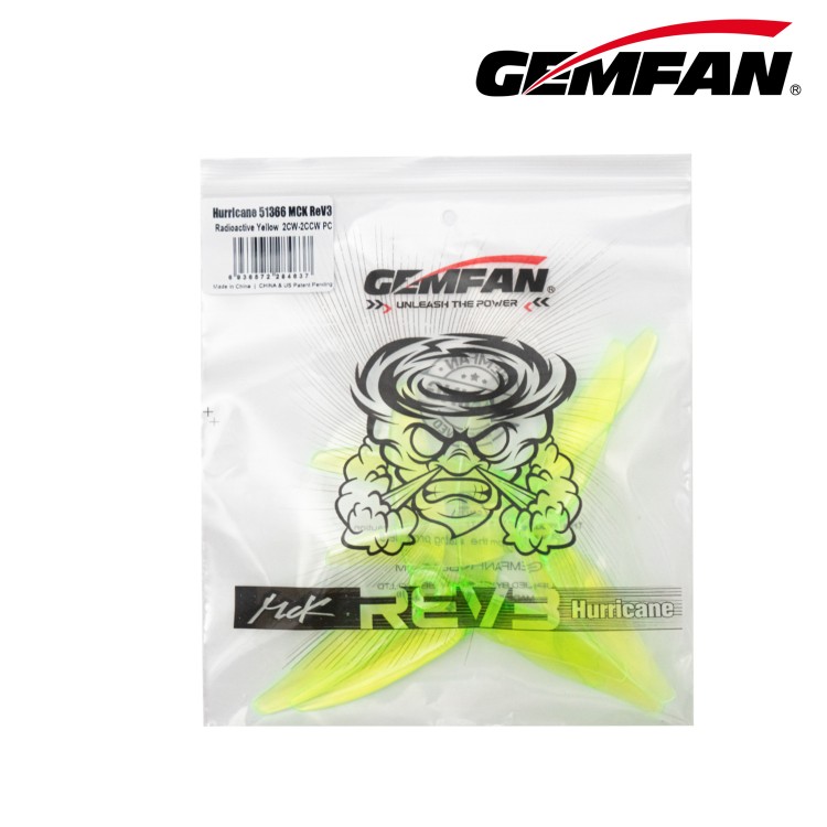 51366-3 ReV3 Fluorescent green package