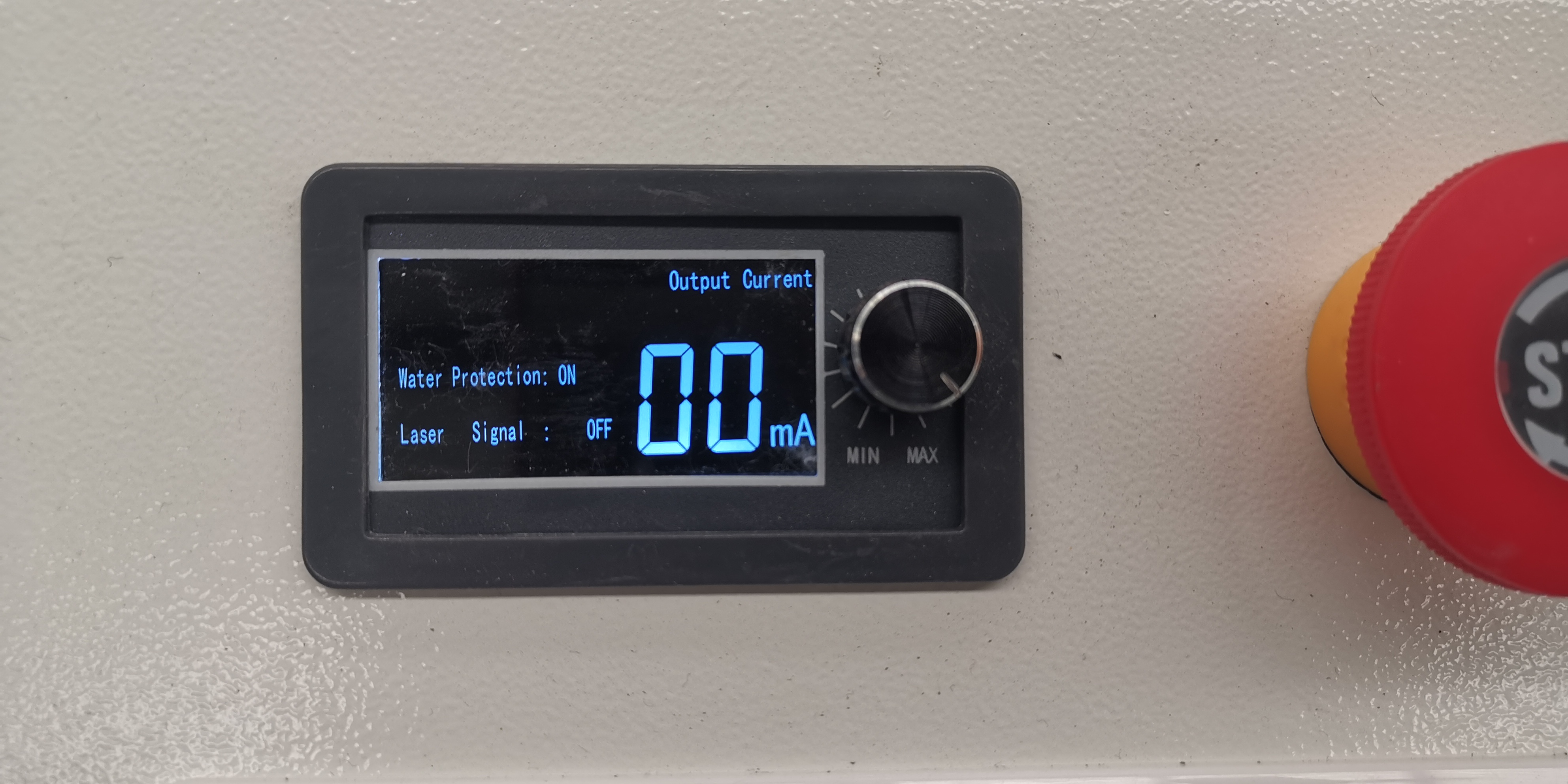 Digital display ammeter