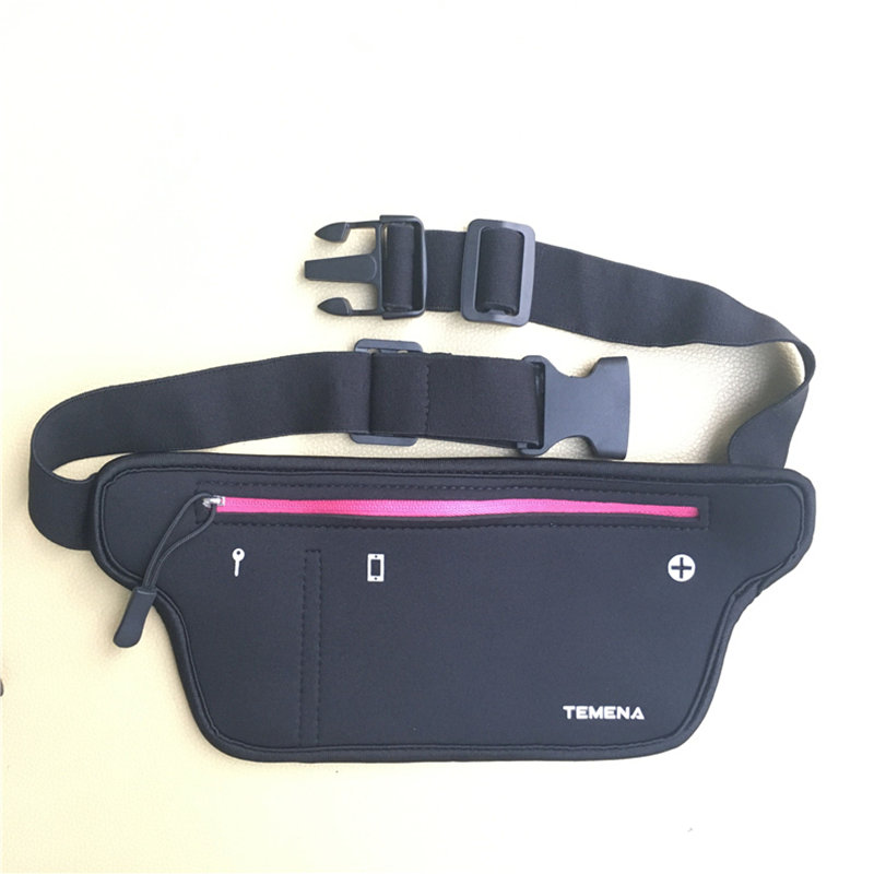 Professional Running Waist Pouch Belt Sport Belt Mobile Phone Men Women With Hidden Pouch Gym Bags Running Belt Waist Pack