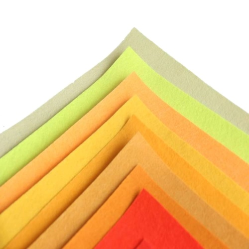 Hard Craft Felt Cloth needle punched felt sheet A4 A3 size Supplier