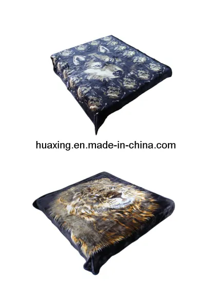 Wholesale China Blanket/ Polyester Mink Blanket/Raschel Blanket