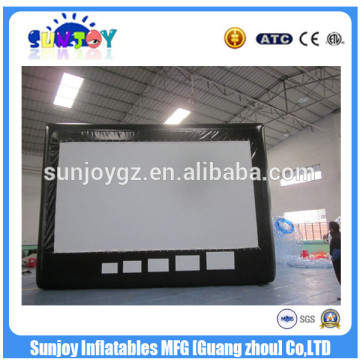 2016 cheap selling screen digital advertising inflatable movie screen for sale