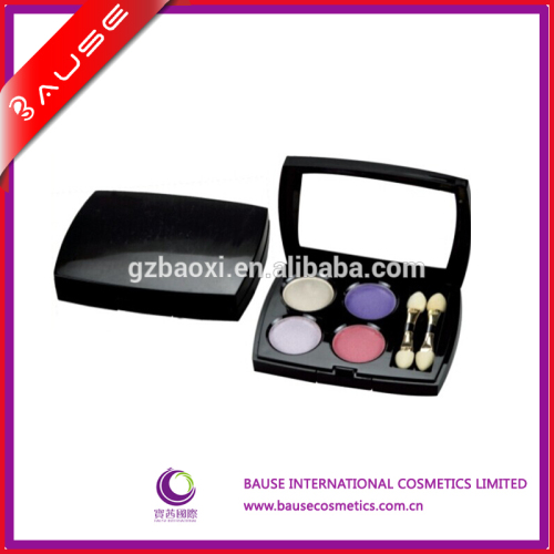 Pro 4 color eyeshadow makeup palette OEM cosmetics