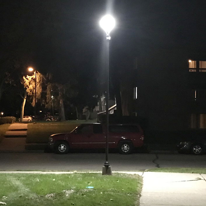 post top street light post top street light