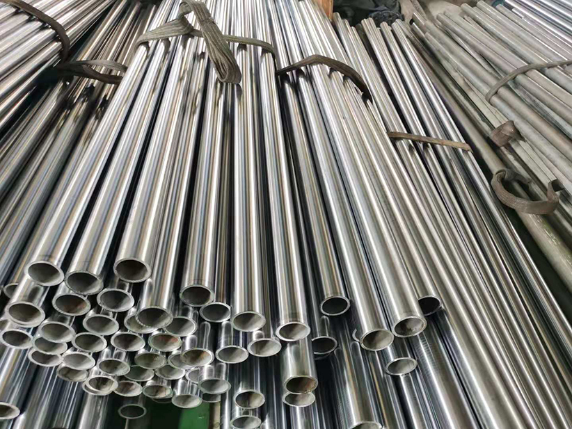 ST52.3 carbon steel hollow piston rod