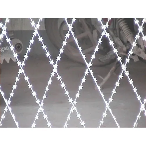 Razor Wire Flat Hot Galv. Ribon Concertina Razor Fence Supplier