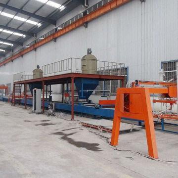 Green wall technology lightweight fireproof hollow core mGo partition board production line