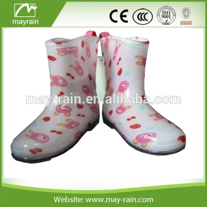 rain boots manufactuer ladies fashion rubber rain boots