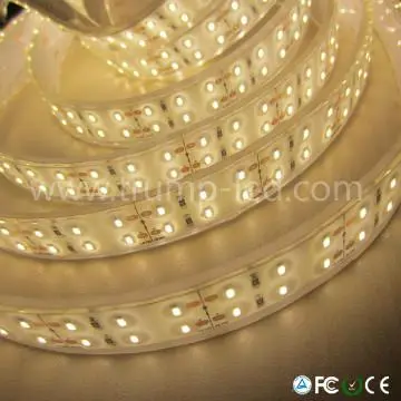 Double Lines warm white 3014 led strip lights canada DC12/24V outdoor