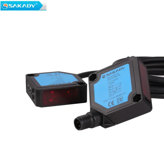 ac relay output IP65 passive infrared retro reflective micro photoelectric sensor