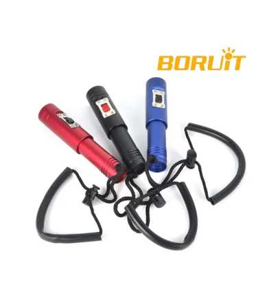 Underwater DIV12 150m Waterproof LED Diving Flashlight