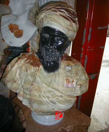 African bust sculpture