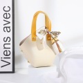 Wedding Gifts Handbags with Handle and Scarf Decoration