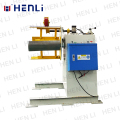 Coated Steel Flat Sheet Payoff Reel For Punching Press