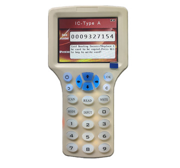 RFID Copier & Duplicator: 125KHz Fob, 13.56MHz USB NFC Smart ID IC Card Reader & Writer with UID Decoding