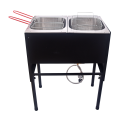 High pressure outdoor deep fryer with basket