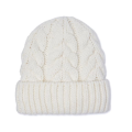 Varm vinterhatte akrylstrikket manchet beanie cap